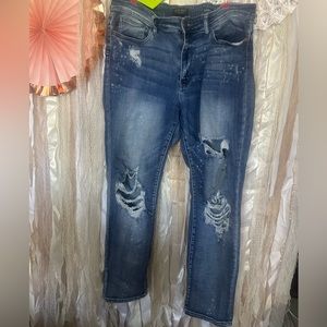 #5 Judy Blue - Used - Great condition 16w Distressed Boyfriend Fit